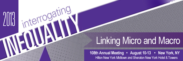 American Sociological Association 108th Annual Meeting Logo