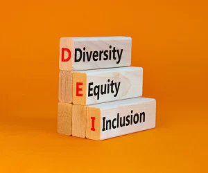 stock image of blocks with words