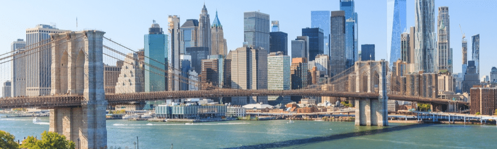 new york city skyline during daytime