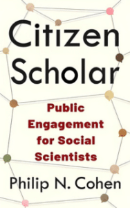 book cover with abstract shapes