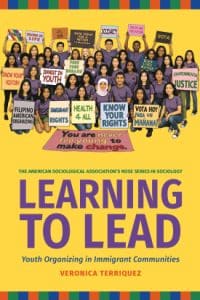 Book Cover titled Learning to Lead by Veronica Terriquez