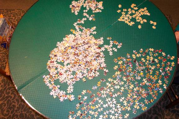 Beginning to order pieces